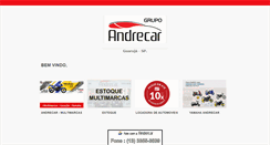 Desktop Screenshot of andrecar.com.br